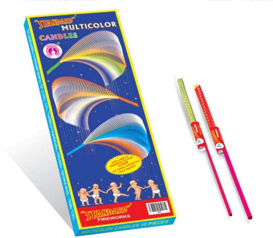 Multi Colour Candles – STANDARD Kids Special