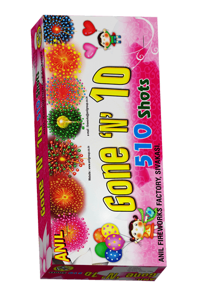 Gone Yo 10 - 510 Shots (5 Function 510 Shots) – ANIL Sky Shot