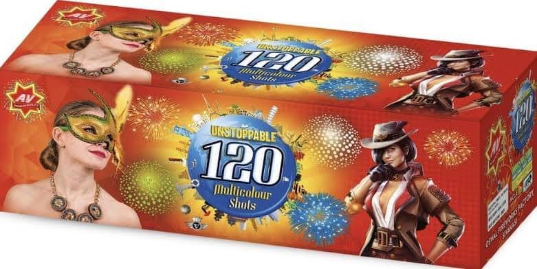 120 Shots Multicolour Flash Knights – CAPTAIN