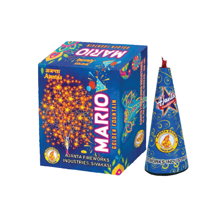 Mario (Golden Glittering Fountain) – AJANTA