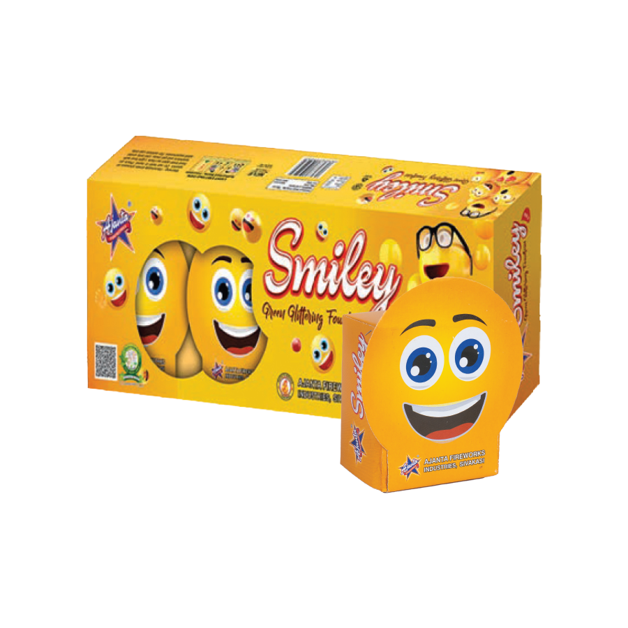 Smiley (Gold Glittering Fountain) – AJANTA