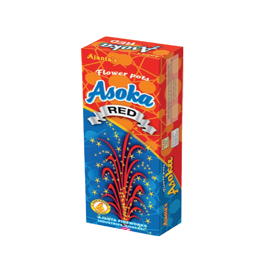 Red Flower Pots Asoka – AJANTA Flower Pot