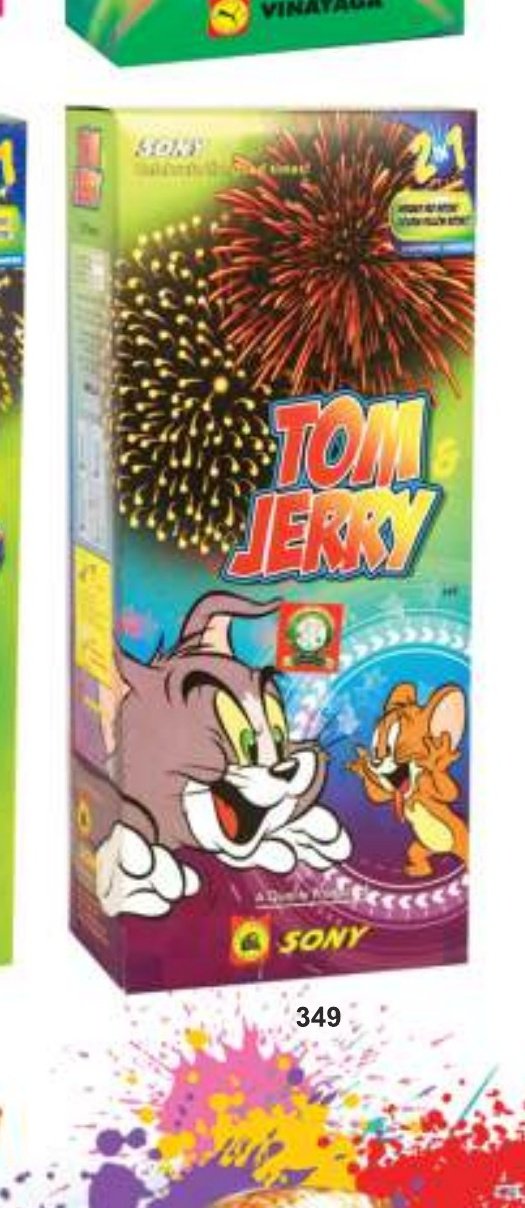 15 cm Tom & Jerry Green – SONNY Sparkler