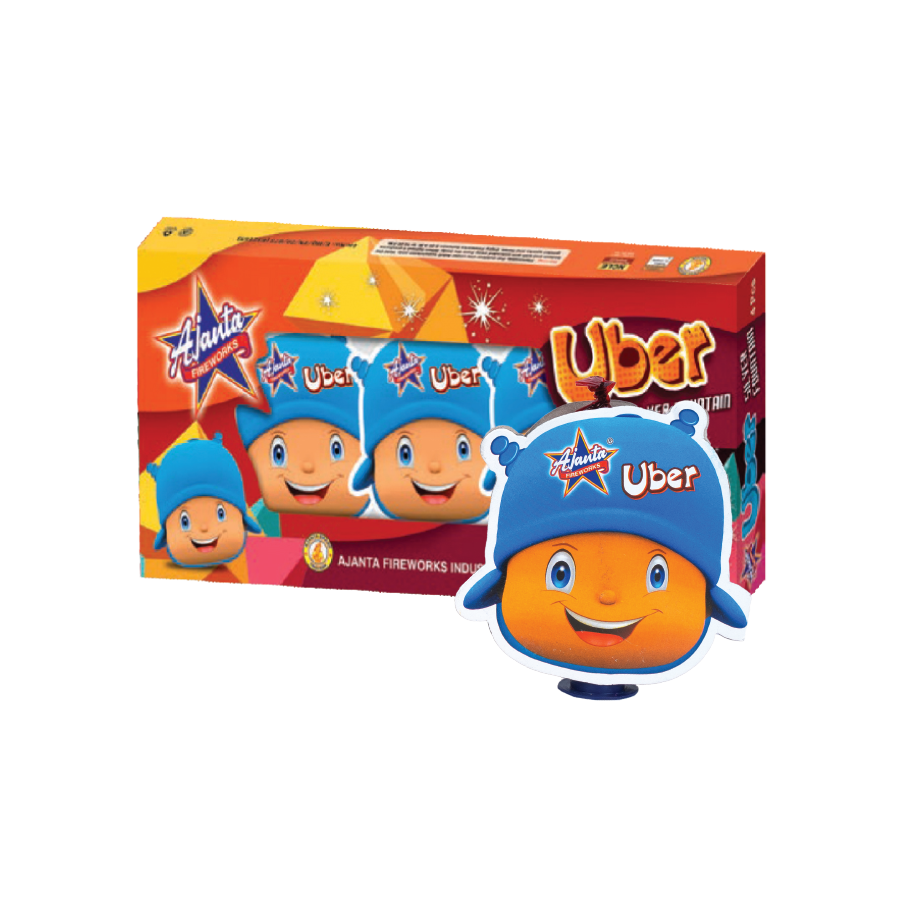 Uber (Red Glittering Toy Fountain) – AJANTA