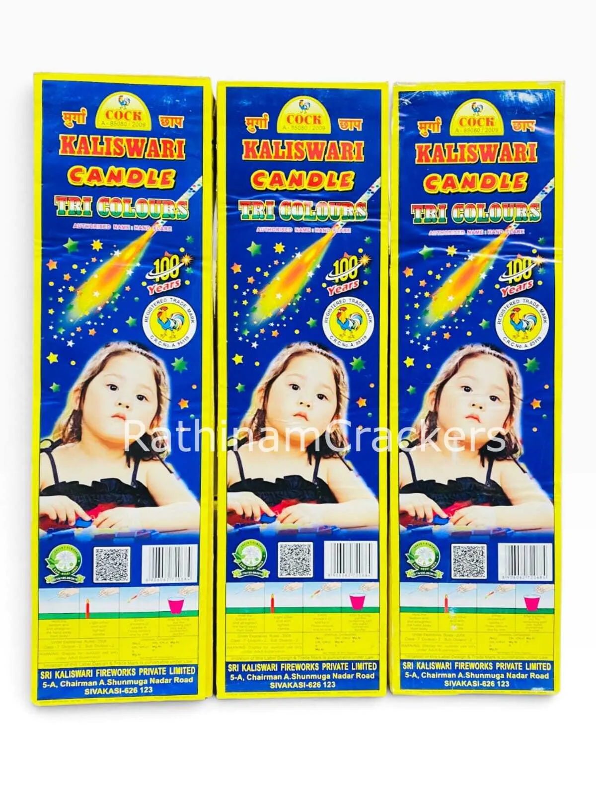 KALISWARI TRICOLOR CANDLES – Cock Kids Special