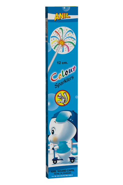 12 cm Deluxe Colour Sparklers (10 Pcs) – ANIL