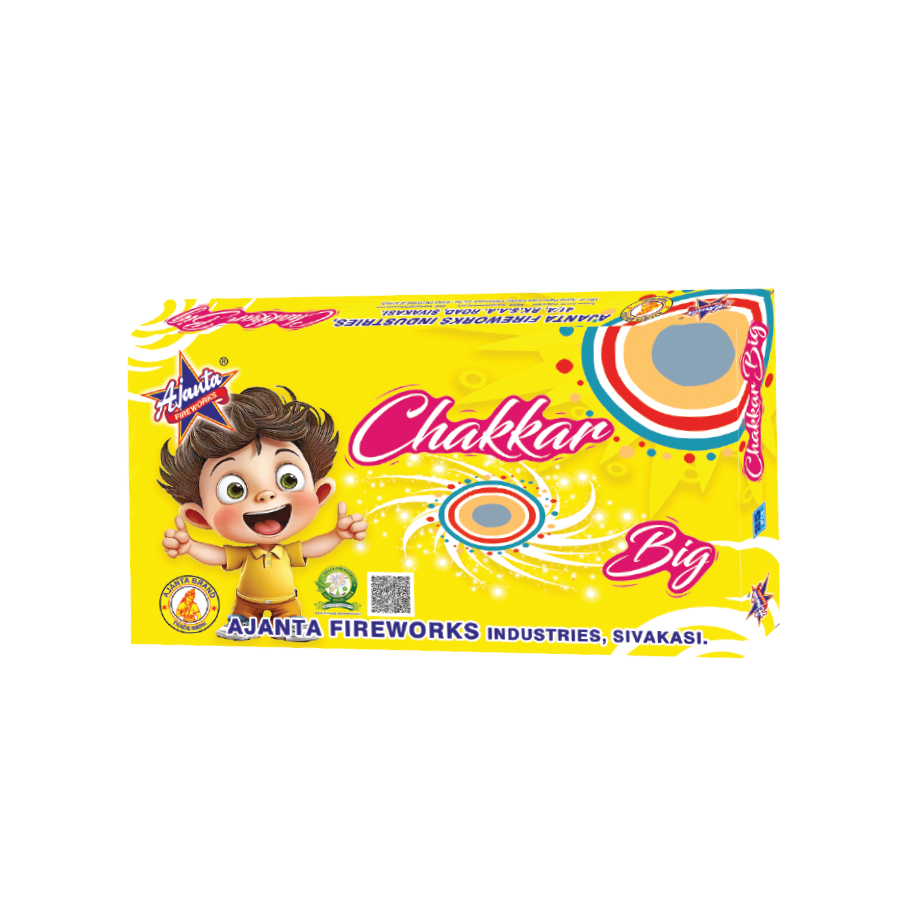 Ground Chakkar Big (25 Pcs) – AJANTA