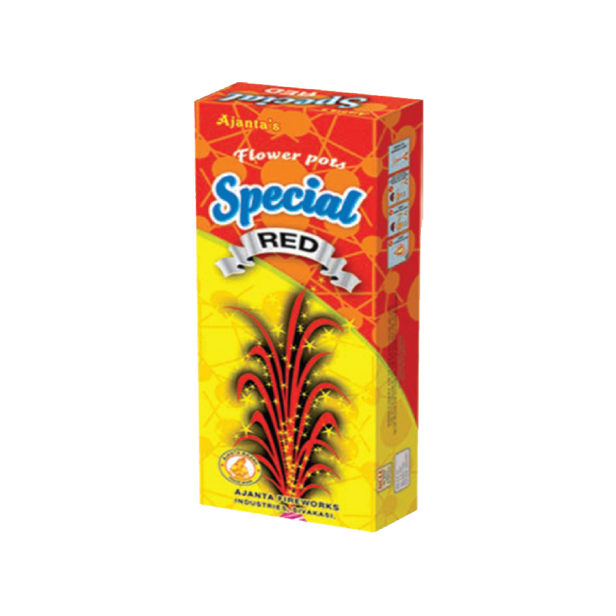 Red Flower Pots Special – AJANTA Flower Pot