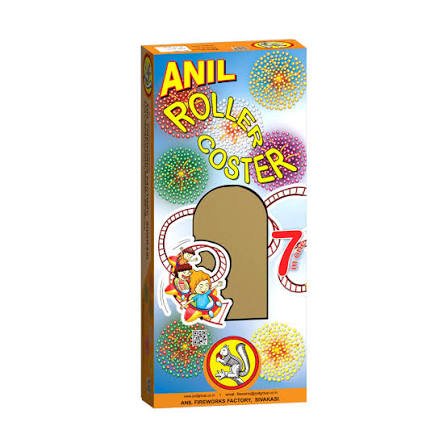 Roller Coaster (2 Pcs) (7 Shots With 7 Colours) – ANIL