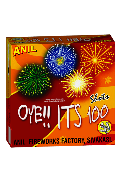 Oye is 100 - 100 Shots (100 Shots with 5 Colours) – ANIL