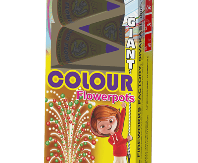 Colour Flower Pot Giant Red & Special (10 Pcs) – ANIL