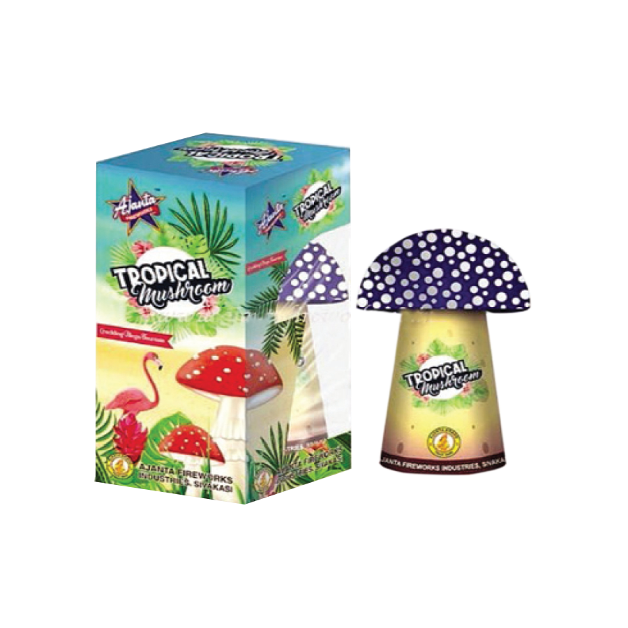 Tropical Mushroom (Crackling Mega Fountain) – AJANTA