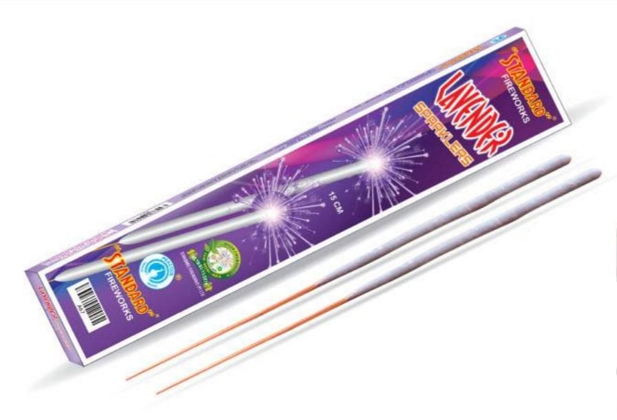 Lavender Sparklers 15cm – STANDARD
