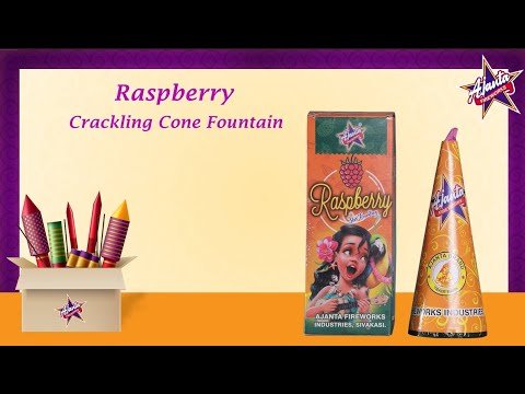 Raspberry (Crackling Cone Fountain) – AJANTA