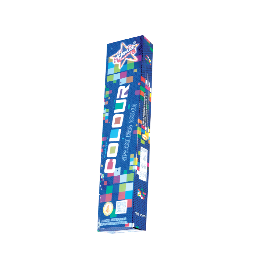 15 CM Colour Sparklers – AJANTA
