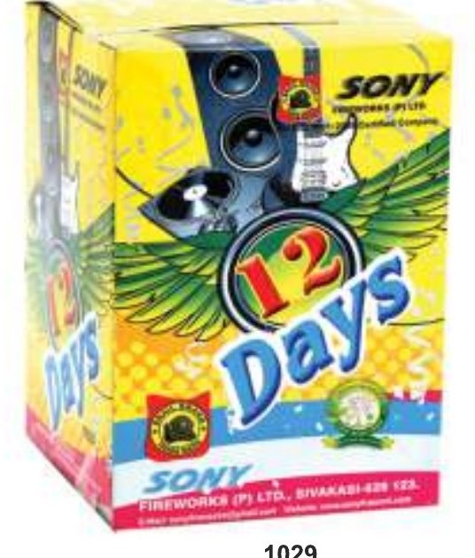 12 Days – SONNY Fancy Item