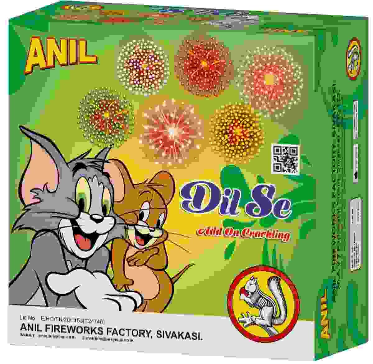 Dil Se (50 Shots with 5 Colours & Crackling) – ANIL