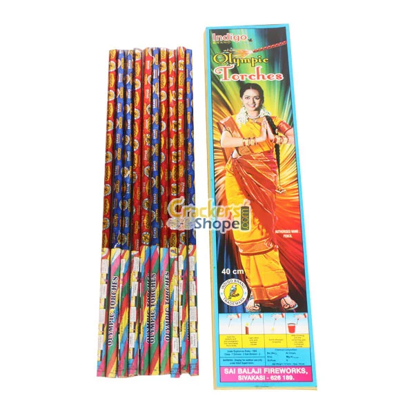 16″ Pencil (Olympic Torches) – INDIGO BRAND