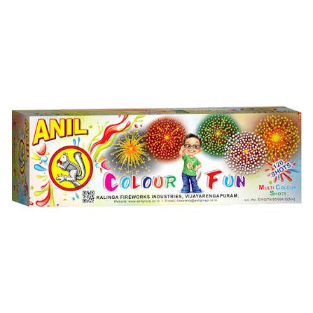 Colour Fun IV - 100 Shots (New) (100 Shots + Glittercolour + 1 Crackling) – ANIL