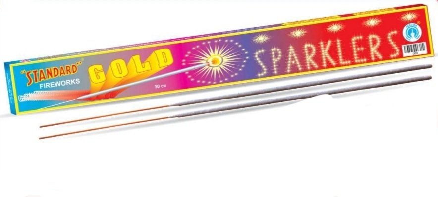 Gold Sparklers 30cm – STANDARD Sparkler