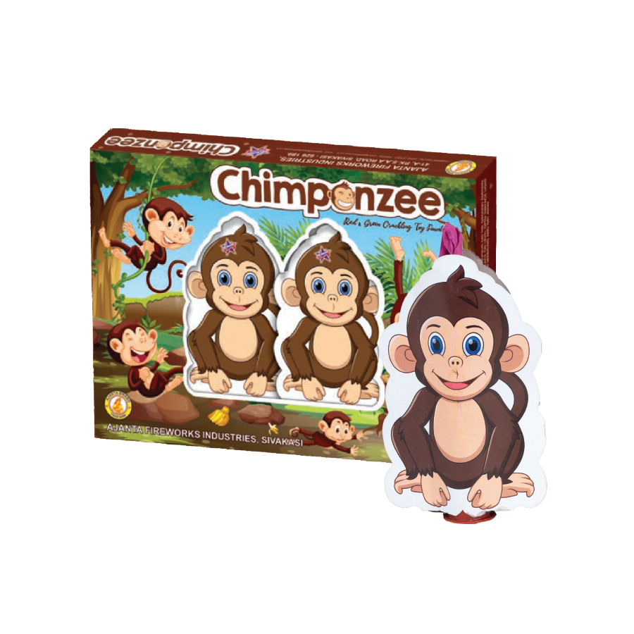 Chimpanzee (Glittering Toy Fountain) – AJANTA