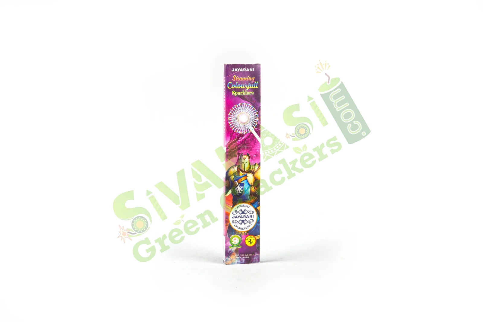 12 Cm Color Sparklers – JAYARANI Green Cracker