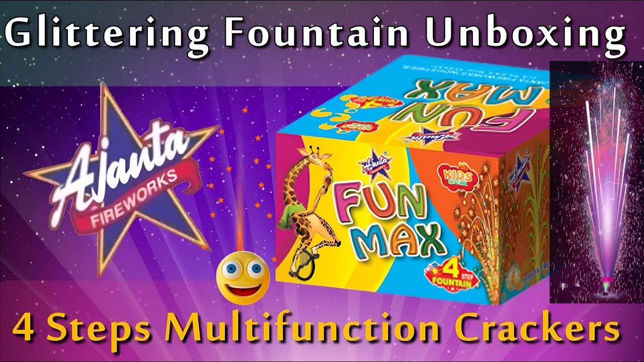 Top Tucker (4 Steps Crackling Multicolour Toy Fountain) – AJANTA