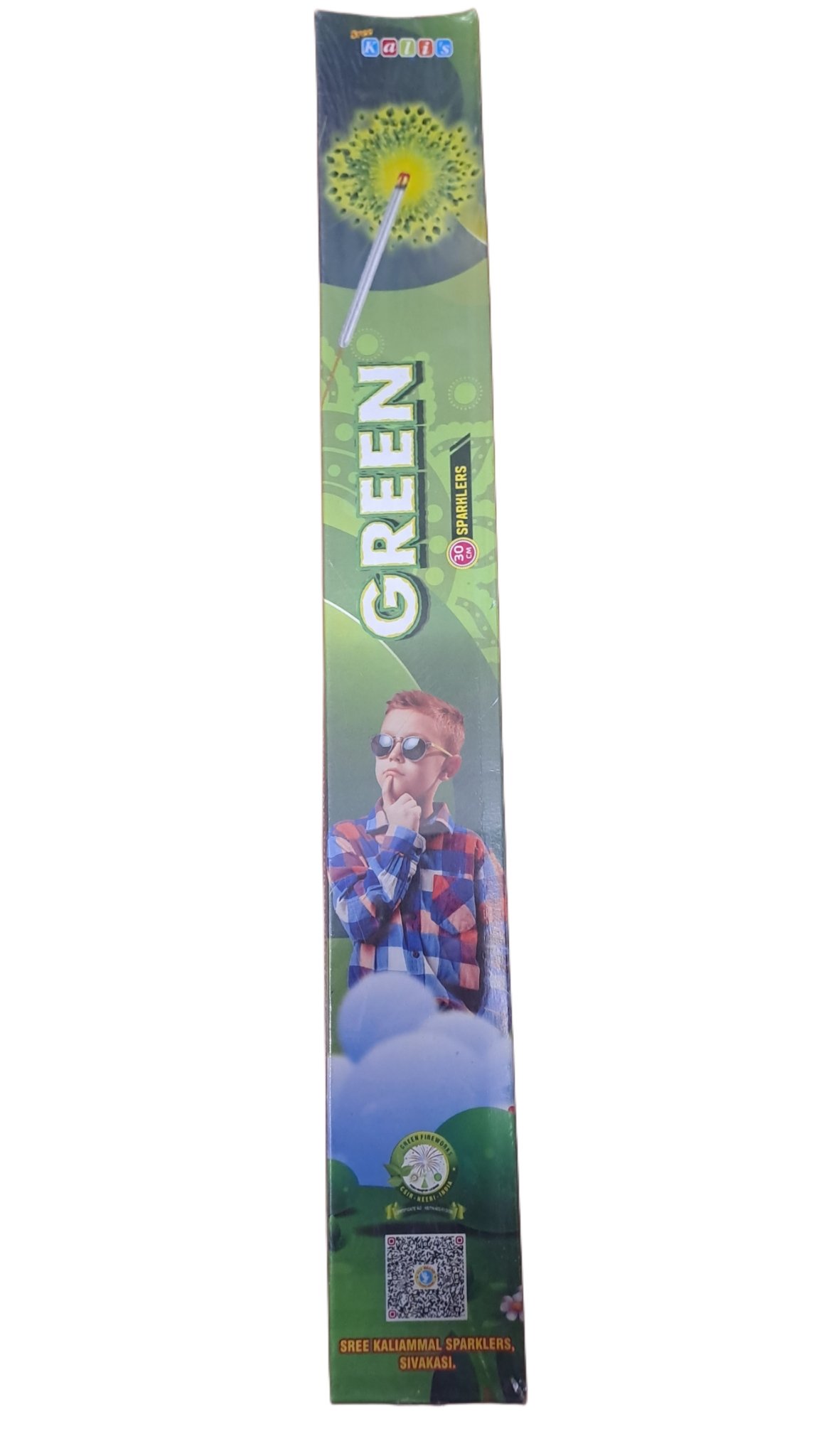 30 Cm Green Sparklers – CAPTAIN