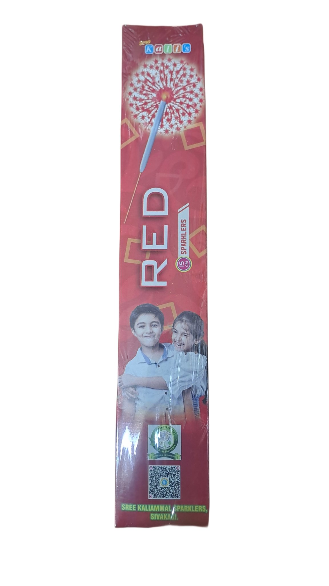 15 Cm Red Sparklers – CAPTAIN