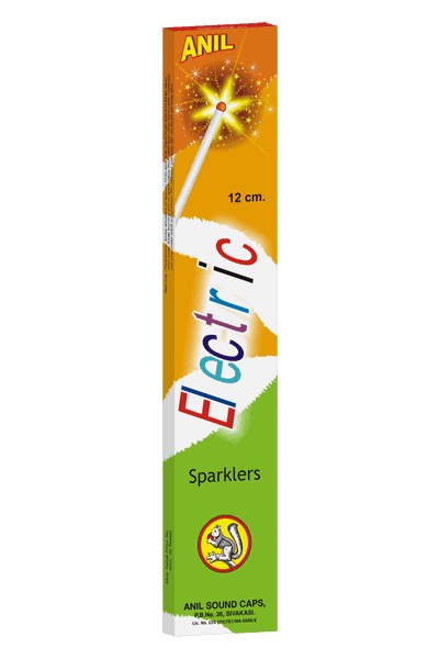 12 cm Deluxe Electric Sparklers (10 Pcs) – ANIL