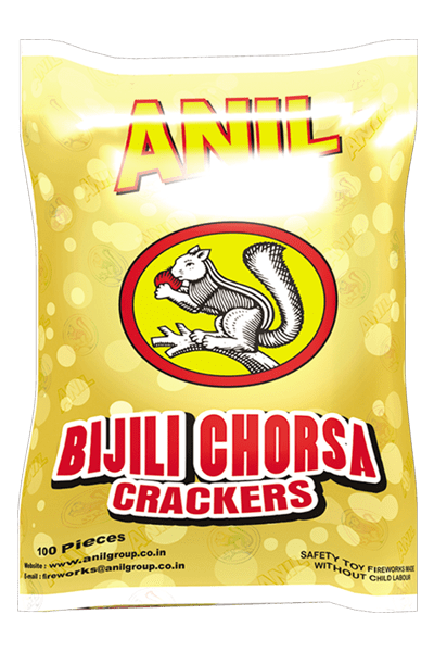Bijli Crackers - Red in bags (100 Pcs) – ANIL Bombs & Cracker