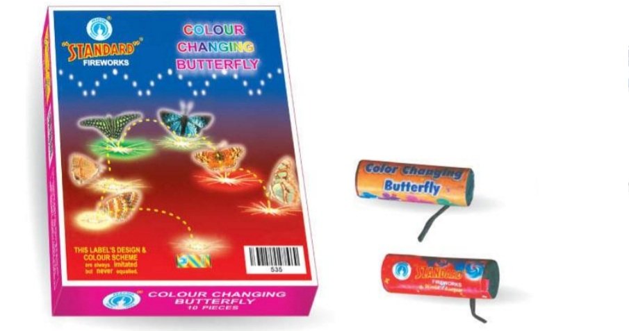 Colour Changing Butterfly – STANDARD