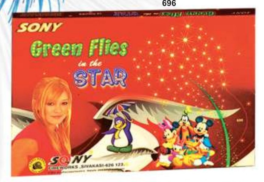 Green Flies in the star – SONNY