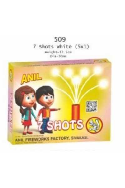7 Shots White (5 Pcs) (7 Shots Explodes with White Colour) – ANIL