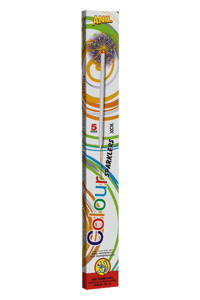 30 cm Colour Sparklers (5 Pcs) – ANIL Sparkler