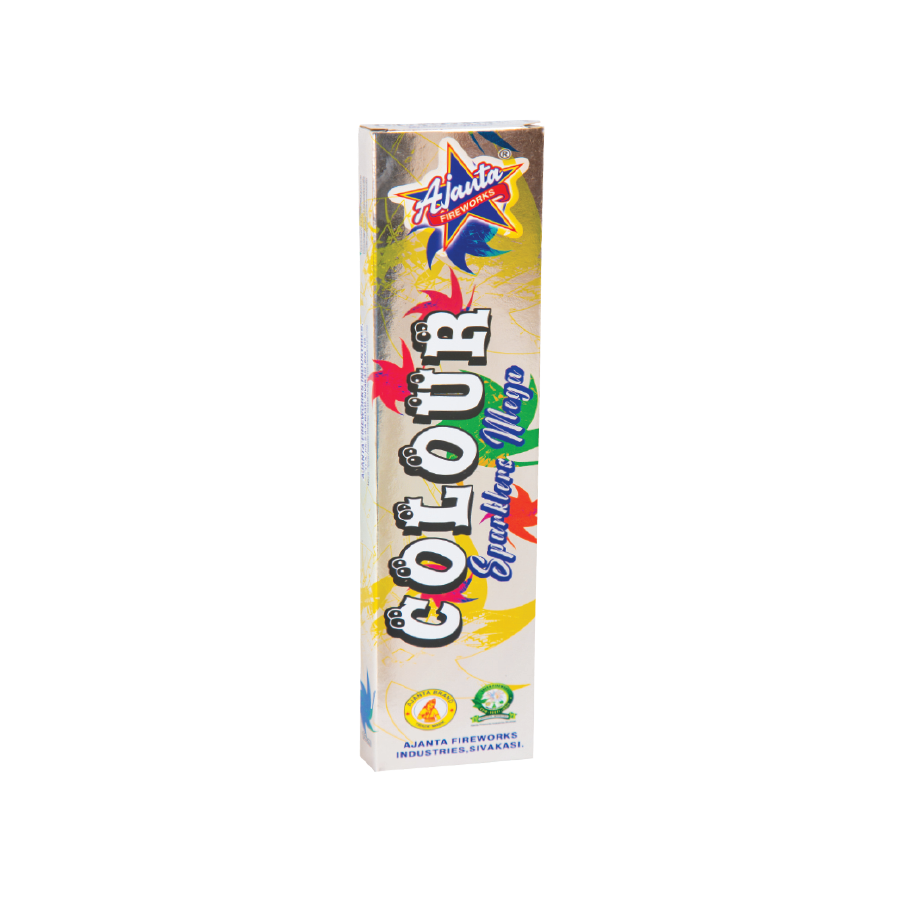 12 CM Deluxe Colour Sparklers – AJANTA