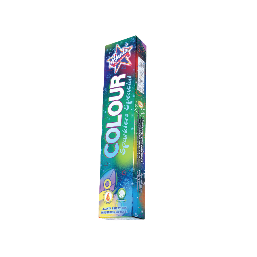 10 CM Colour Sparklers – AJANTA